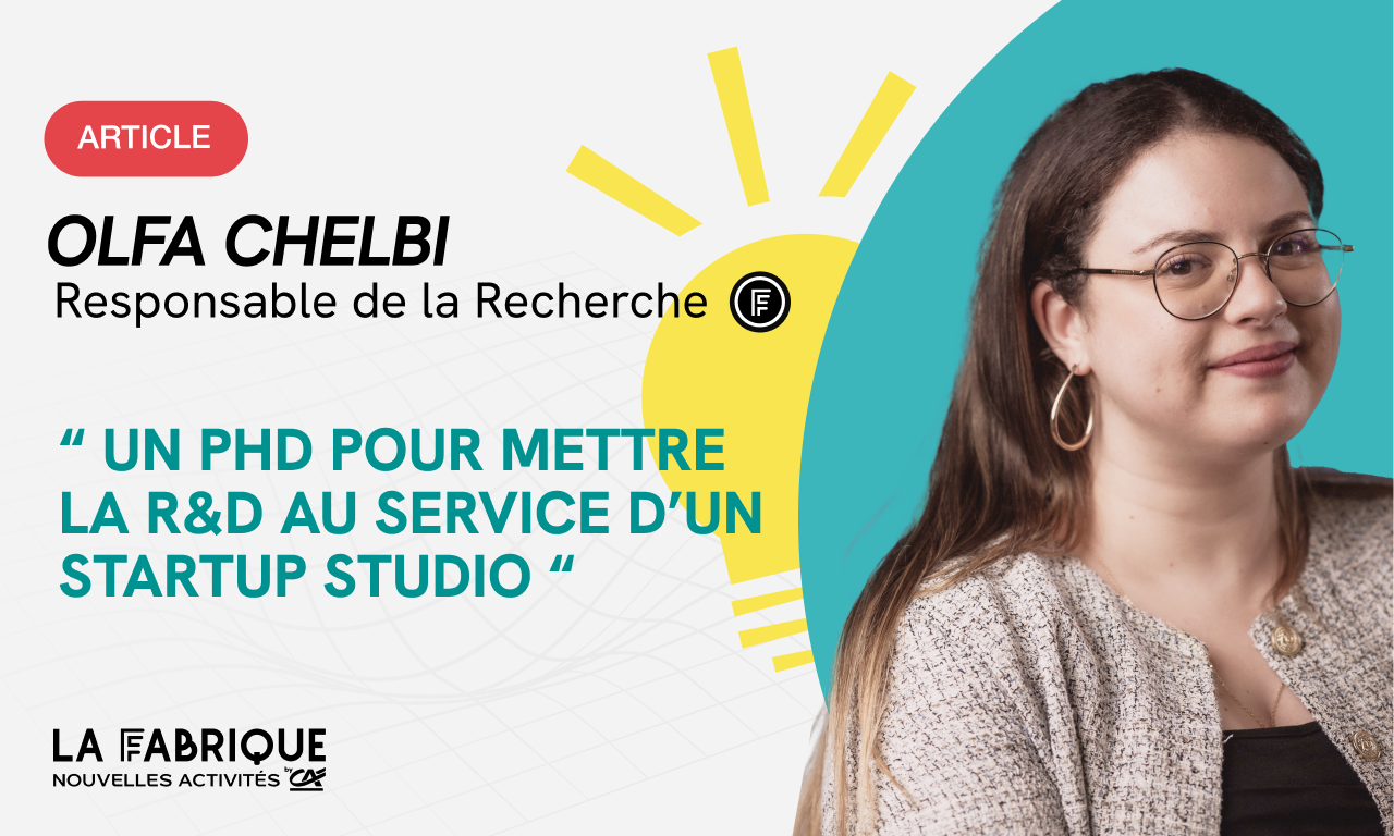 Un PHD pour mettre la R&D au service d’un startup studio