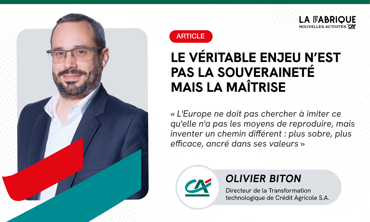 Olivier Biton&nbsp;:&laquo;&nbsp;Le v&eacute;ritable enjeu n&rsquo;est pas la souverainet&eacute; mais la ma&icirc;trise&nbsp;&raquo;